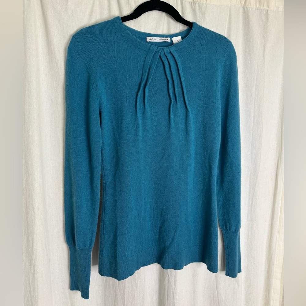 Autumn Cashmere Women's Teal Blouse